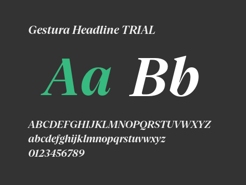 Gestura Headline TRIAL