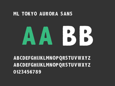 ML Tokyo Aurora Sans