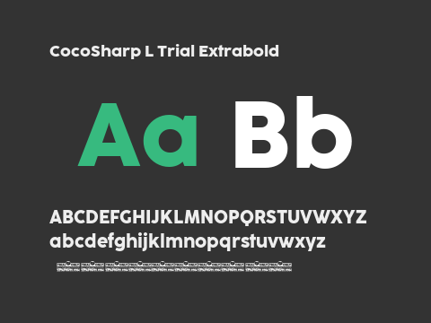 CocoSharp L Trial Extrabold