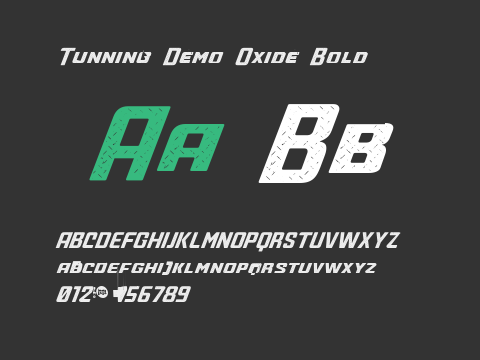 Tunning Demo Oxide Bold