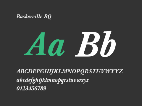 Baskerville BQ