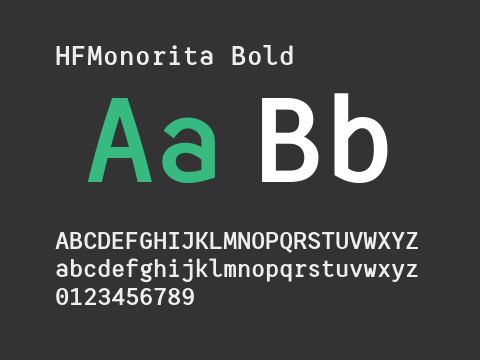 HFMonorita Bold