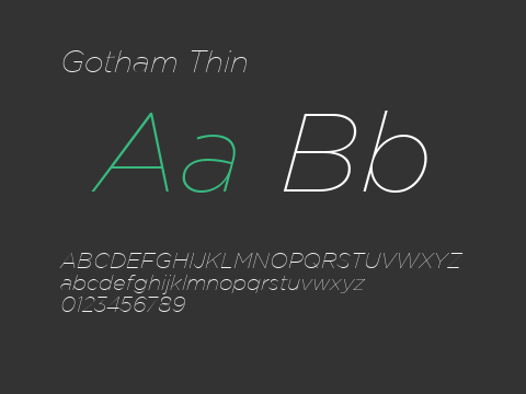 Gotham Thin