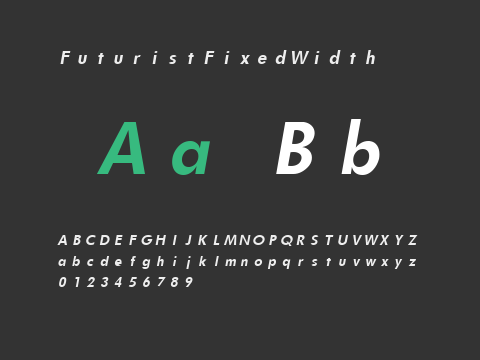 FuturistFixedWidth