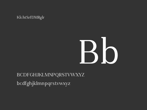 Kulachat Serif DEMO Regular