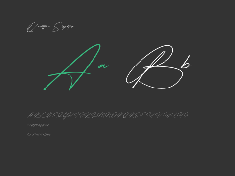 Quenttine Signature