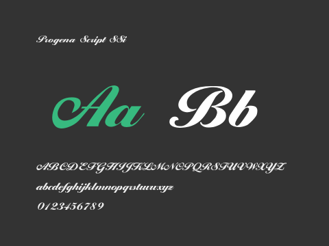 Progena Script SSi