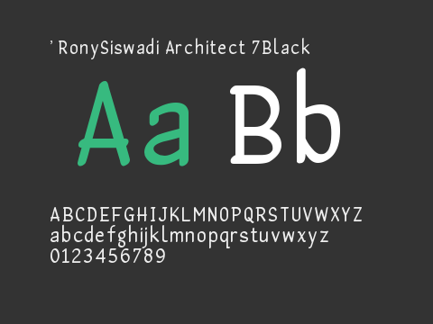 ' RonySiswadi Architect 7Black