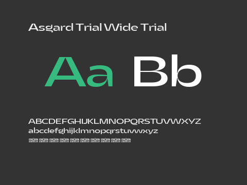 Asgard Trial Wide Trial