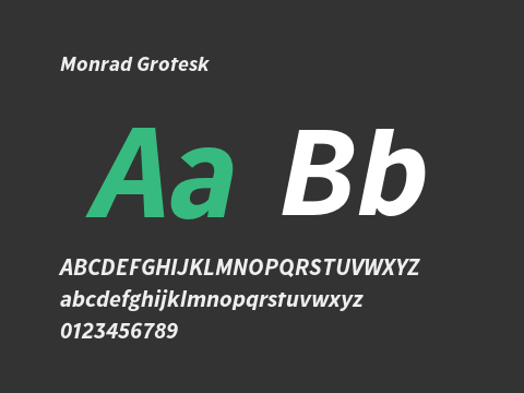 Monrad Grotesk