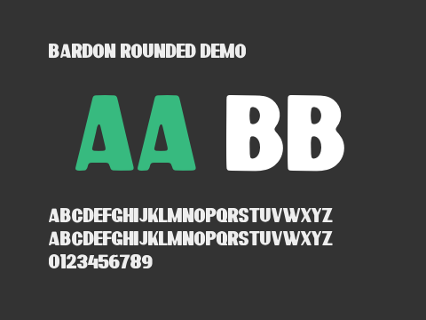 Bardon Rounded Demo