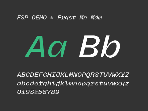 FSP DEMO - Frgst Mn Mdm