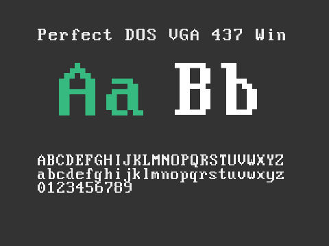 Perfect DOS VGA 437 Win