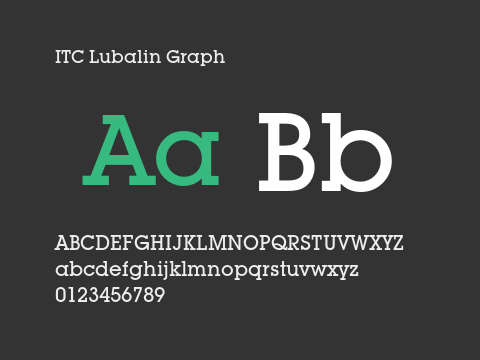 ITC Lubalin Graph