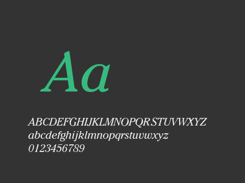 Charlie Normal Italic