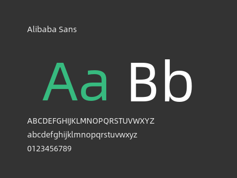 Alibaba Sans