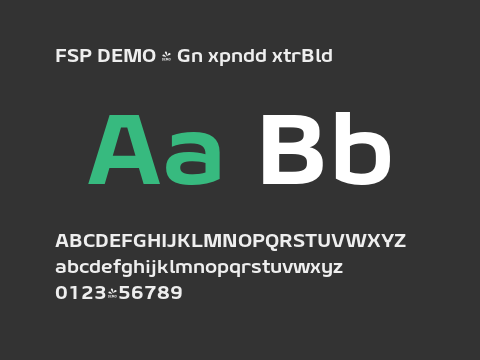 FSP DEMO - Gn xpndd xtrBld