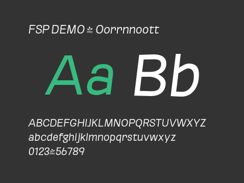 FSP DEMO - Oorrnnoott