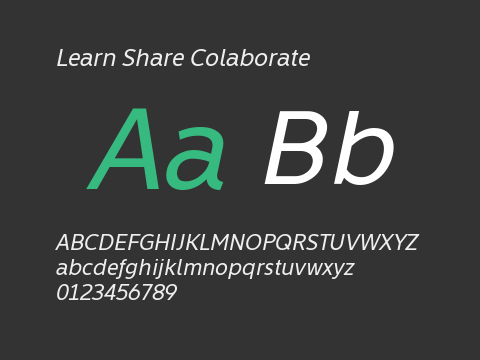 Learn Share Colaborate