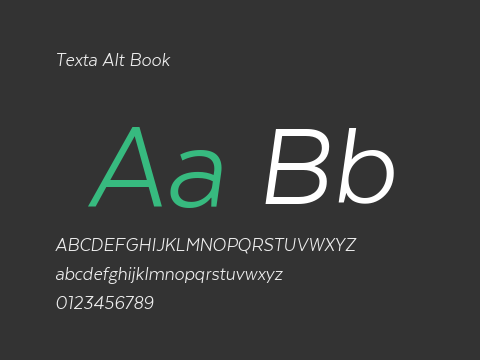 Texta Alt Book