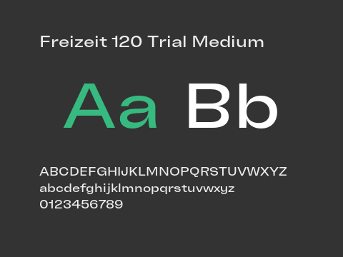 Freizeit 120 Trial Medium