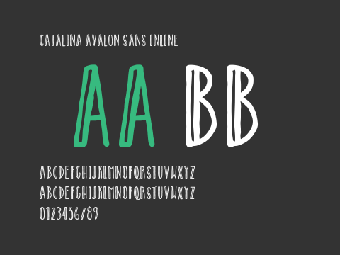 Catalina Avalon Sans Inline