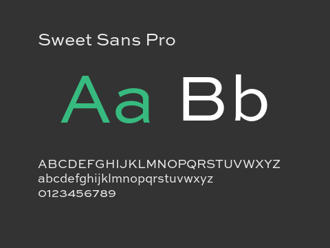 Sweet Sans Pro