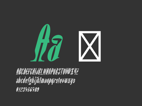 Abac Condensed italic