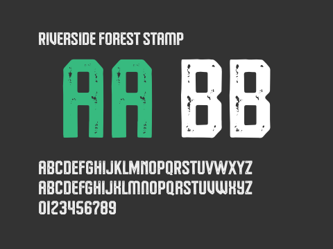 Riverside Forest Stamp