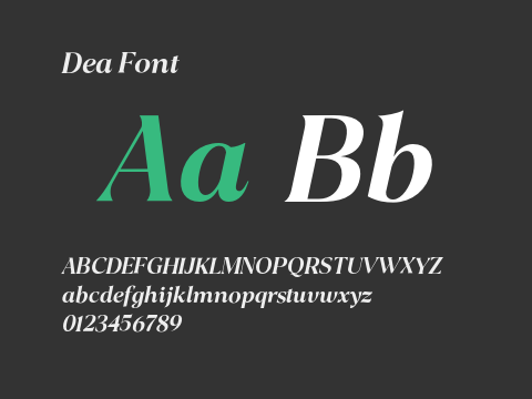 Dea Font