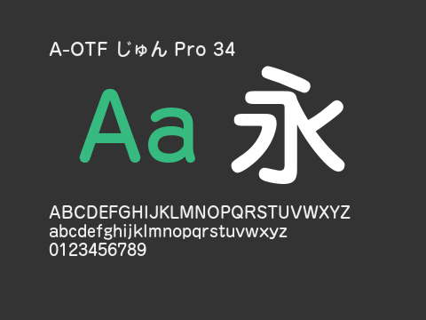 A-OTF じゅん Pro 34