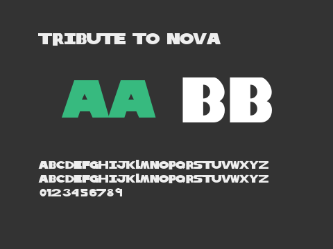 Tribute to Nova