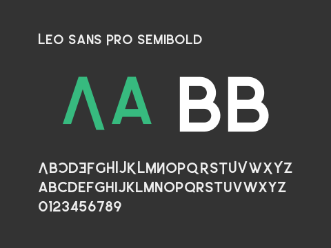 Leo Sans Pro Semibold