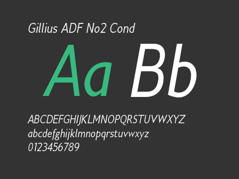 Gillius ADF No2 Cond