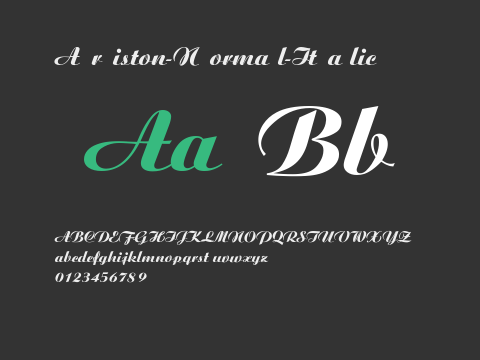 Ariston-Normal-Italic