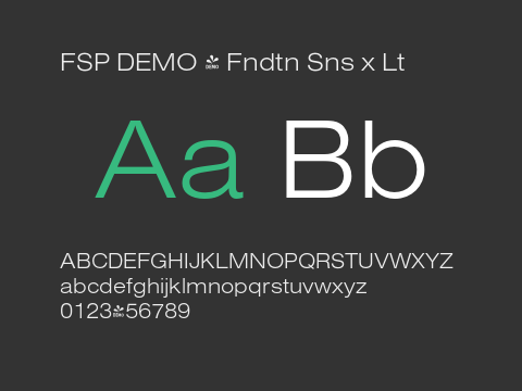 FSP DEMO - Fndtn Sns x Lt