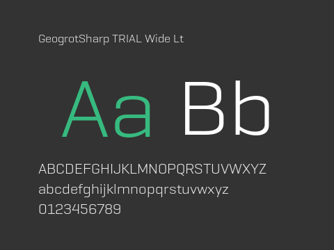 GeogrotSharp TRIAL Wide Lt