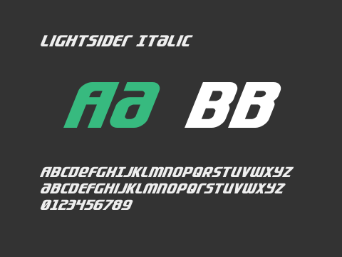 Lightsider Italic