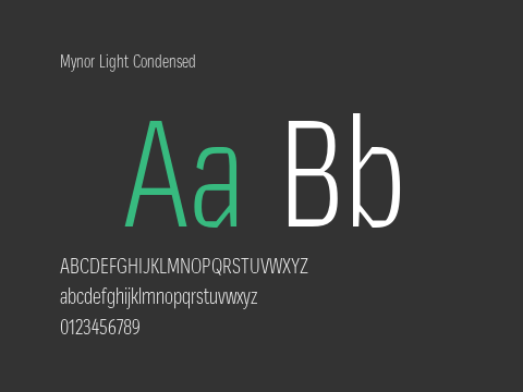 Mynor Light Condensed