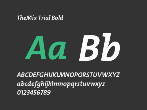 TheMix Trial Bold