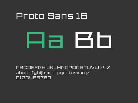 Proto Sans 16