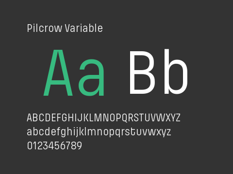 Pilcrow Variable