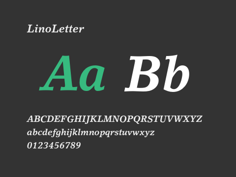 LinoLetter