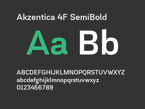 Akzentica 4F SemiBold