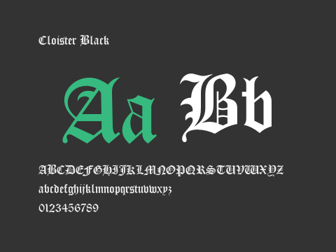 Cloister Black