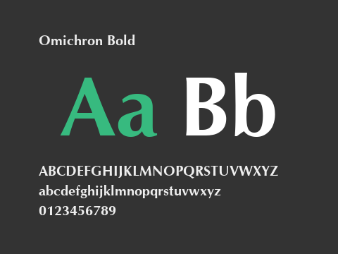 Omichron Bold