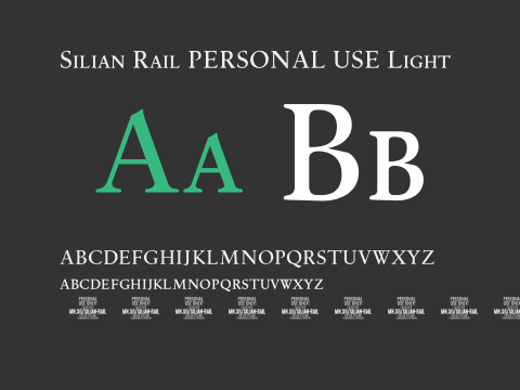 Silian Rail PERSONAL USE Light