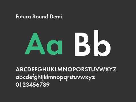 Futura Round Demi