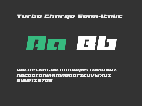 Turbo Charge Semi-Italic