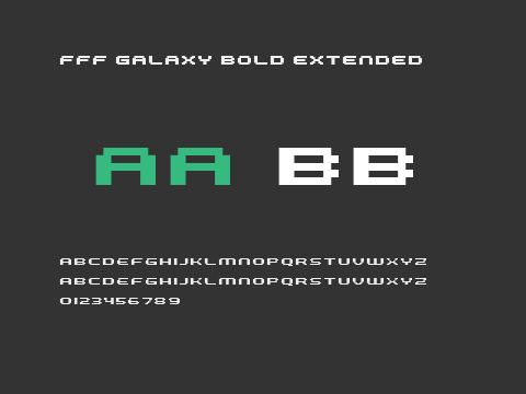 FFF Galaxy Bold Extended